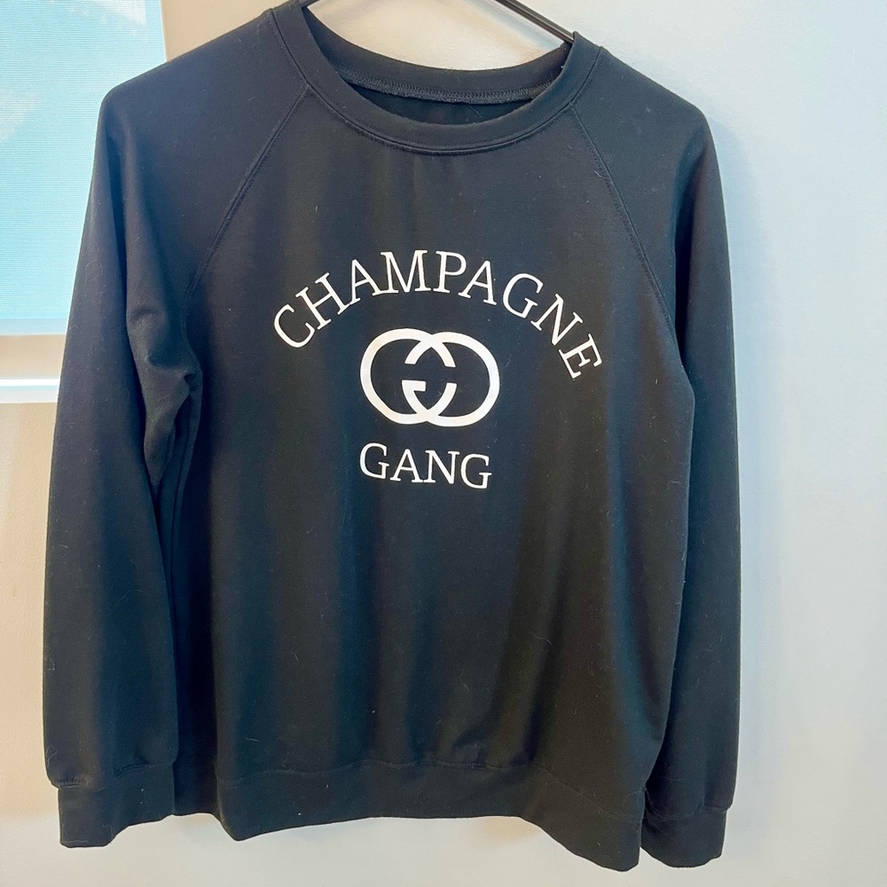 Champagne gang sweatshirt